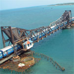 Rameshwaram Pamban railway bridge