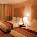 hotel double bedroom